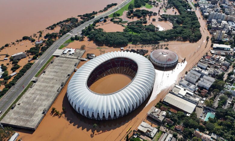 Confederación brasileña suspende partidos de tres clubes del sur por inundaciones