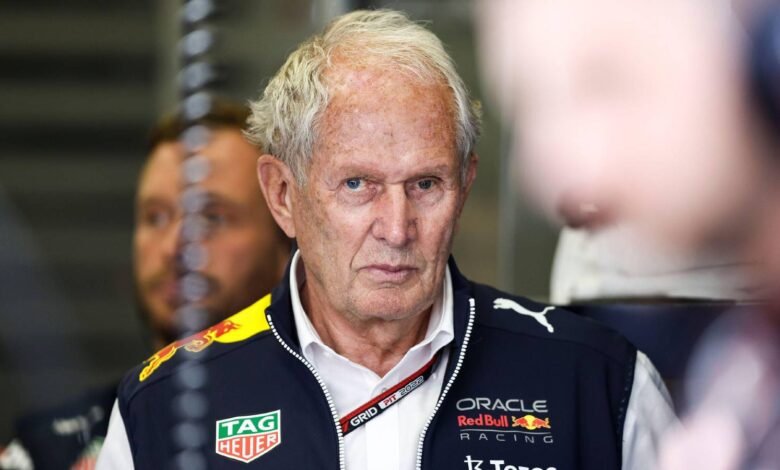 Helmut Marko señaló errores de “Checo” Pérez en Imola