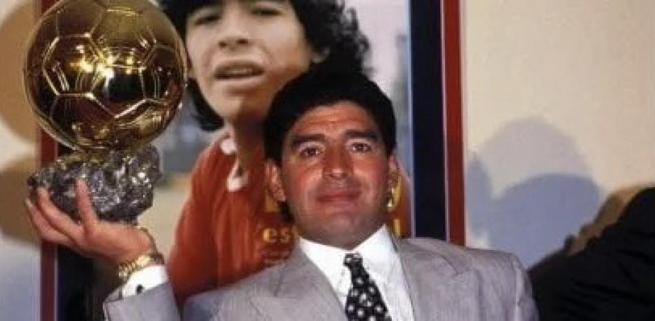 Los herederos de Maradona piden a la Justicia de Francia la incautación del Balón de Oro